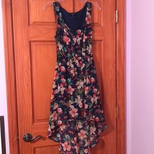 Floral print dress